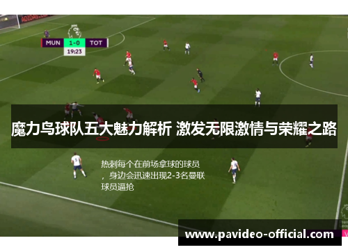 魔力鸟球队五大魅力解析 激发无限激情与荣耀之路